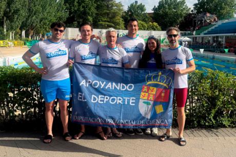 El Club Natación Cuenca firma un brillante fin de semana con títulos regionales y podios