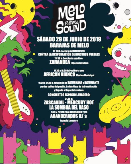 Barajas de Melo celebra por sus calles la octava edición del ‘Melosound festival’