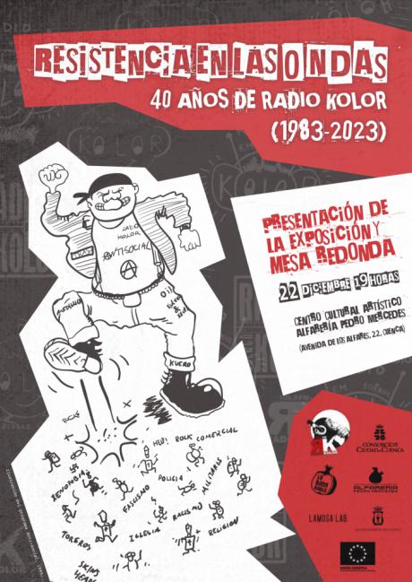 Radio Kolor celebra su 40 aniversario con una exposición itinerante