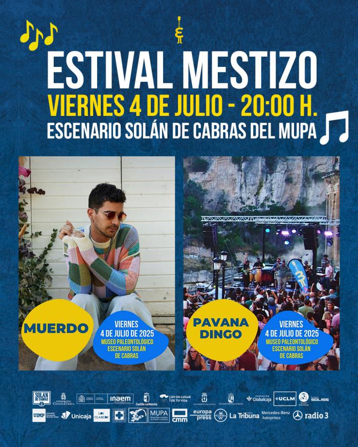 Los sonidos mestizos de Muerdo y Pavana Dingo llenarán de ritmo y energía Estival Cuenca este viernes