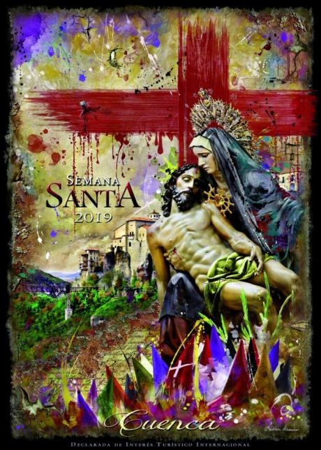 Pintura y fotografía se mezclan en el cartel de Semana Santa