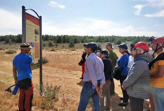Reabre al público la mina romana de lapis specularis ‘La Condenada’ de Osa de la Vega tras duplicar sus visitantes y con reservas para esta temporada