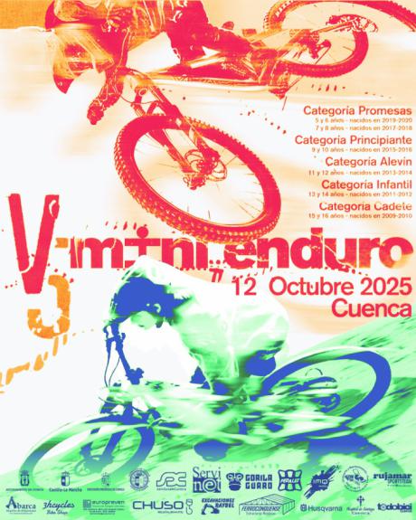 El Mini Enduro MTB de Cuenca celebra su quinta edición con jóvenes ciclistas de toda España