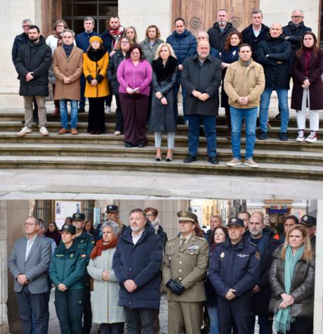 El Ayuntamiento y la Diputación Provincial de Cuenca convocaron este domingo minutos de silencio para mostrar su apoyo a las víctimas del trágico accidente ferroviario ocurrido en Adamuz (Córdoba).
