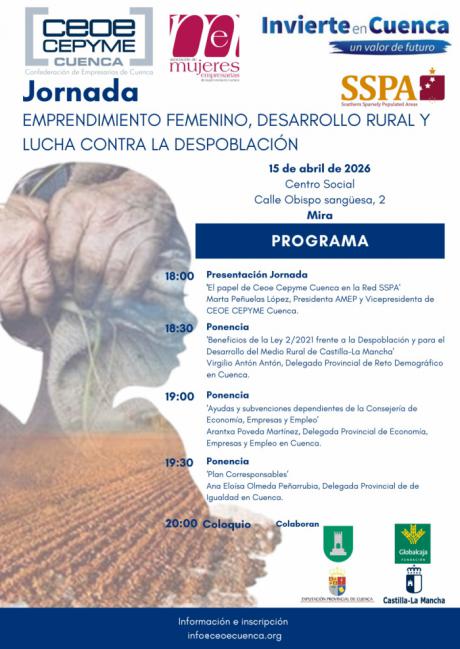 Mira acoge una jornada para impulsar el emprendimiento femenino y combatir la despoblación en la Serranía Baja