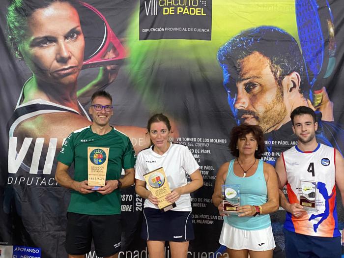 Gran ambiente en el octavo Torneo de pádel de San Gil Abad de Motilla del Palancar