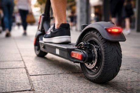 Infracciones en patinetes eléctricos en Cuenca: móvil, auriculares y circulación por acera