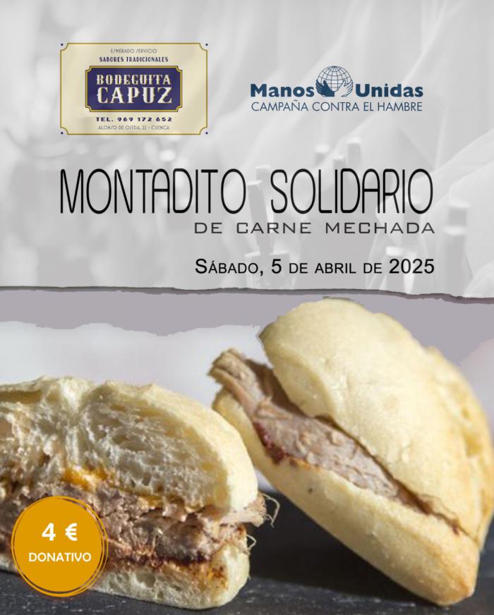 La Bodeguita Capuz celebra este sábado su montadito solidario a favor de Manos Unidas