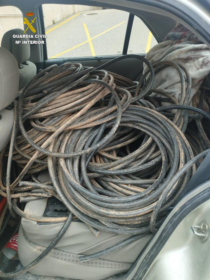 Cinco detenidos por el robo de cable de cobre en una planta fotovoltaica de Iniesta