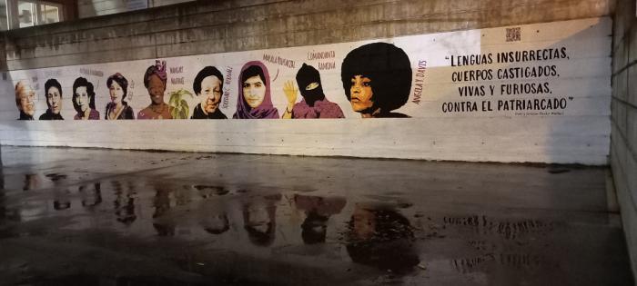 La UCLM volverá a pintar el mural vandalizado con ataques islamófobos en el campus de Cuenca