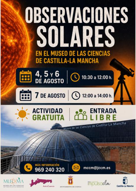 Agosto mira al cielo: el Museo de las Ciencias invita a descubrir Perseidas y eclipses