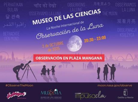 Cuenca celebra la Noche Internacional de Observación de la Luna este 3 de octubre