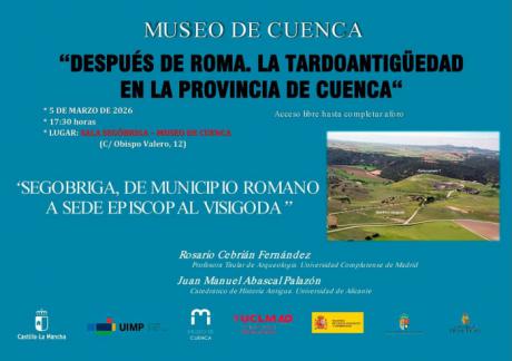 El Museo de Cuenca acoge una conferencia sobre la transformación de Segóbriga en época tardoantigua