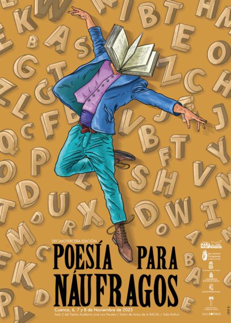 La poesía española vuelve a darse cita en Cuenca con la XIII edición del Festival “Poesía para Náufragos”