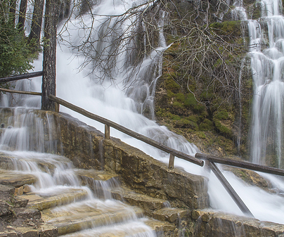 La nieve y la lluvia devuelven el sonido del agua a los cauces fluviales de la provincia