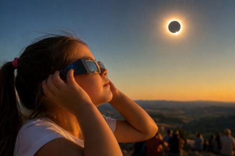 Observar el eclipse sin gafas homologadas puede provocar ceguera permanente, alertan los oftalmólogos