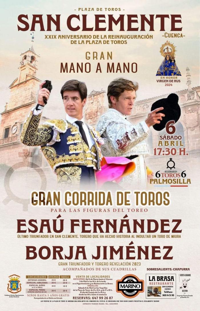 San Clemente permite entradas gratis a niños de cinco años para una corrida