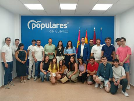 Nuevas Generaciones apuesta por Beatriz Jiménez para construir una alternativa de gobierno en Cuenca
