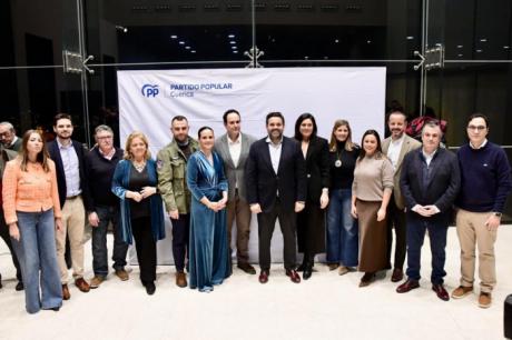 Núñez acusa a Page de “doble discurso” durante el encuentro navideño del PP de Cuenca y reivindica un “proyecto alternativo” para Castilla-La Mancha