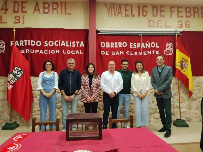 Fernando Morales lidera la nueva Ejecutiva del PSOE de San Clemente con un equipo renovado