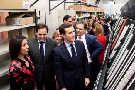 Casado anuncia en Cuenca que PP y Ciudadanos convocaran una manifestación el domingo en Madrid contra Sánchez