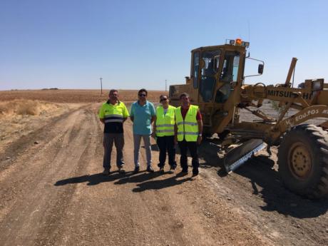 Mota del Cuervo avanza con el II Plan de obras de arreglos de caminos en la localidad