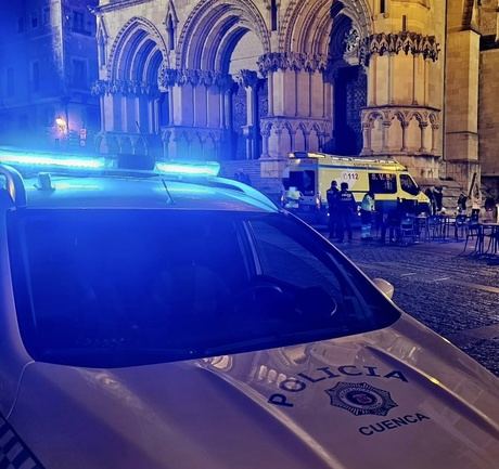 La Policía Local de Cuenca atiende 84 incidentes durante el fin de semana, entre alcoholemias, accidentes y ruidos