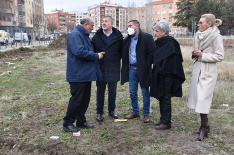 Arrancan las obras para la construcción de dos aparcamientos en los antiguos terrenos de Renfe