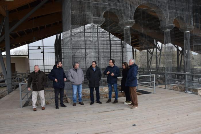 La Diputación refuerza su apuesta por Noheda con nuevas obras y más fondos del 2% Cultural