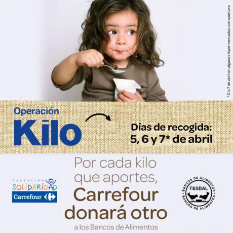 Carrefour arranca su tradicional ‘Operación Kilo’ en Cuenca igualando la aportación de sus clientes