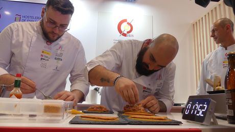 Enki López ha vuelto a representar a la cocina conquense en el Campeonato Oficial de Tapas y Pinchos de Madrid Fusión