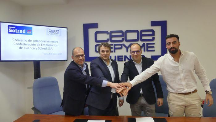 CEOE CEPYME Cuenca y Repsol firman un convenio para impulsar el ahorro energético en las empresas 