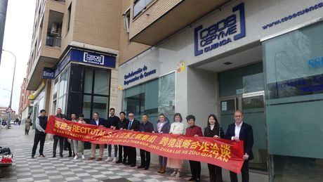 Invierte en Cuenca acerca a Cuenca a la empresa china Jiangsu Shangqi para atraerla a la provincia