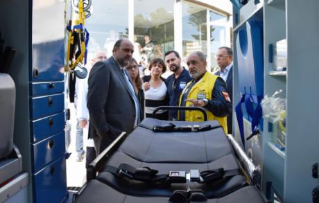 Se moderniza y amplía los vehículos para el transporte sanitario terrestre en la provincia
