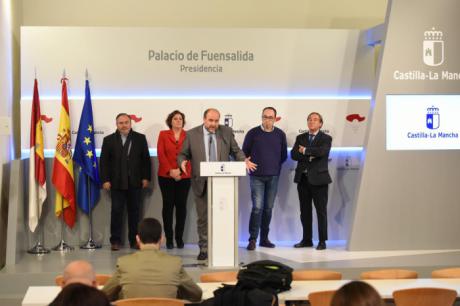 El grado medio de ejecución del Pacto por la Recuperación Económica de Castilla-La Mancha supera el 42 por ciento