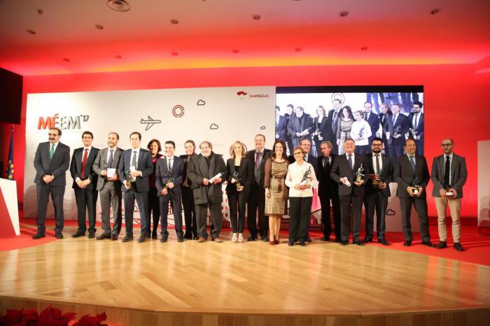 Castilla-La Mancha reconoce a las diez mejores empresas de la región en 2017