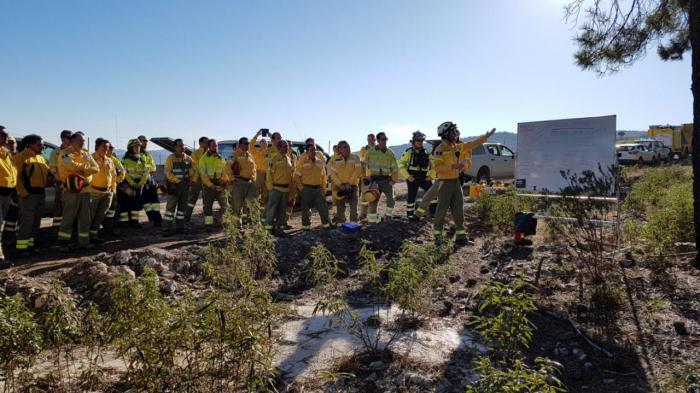 La Junta fomenta la formación de los profesionales de incendios forestales con más de 100 acciones durante el año 2017