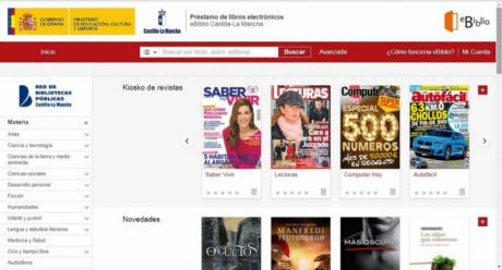 Castilla-La Mancha amplía la oferta de contenidos de la plataforma 'eBiblio' con 31 títulos de revistas generales y publicaciones periódicas de divulgación