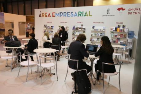 FITUR 2018 | El stand de Castilla-La Mancha en FITUR acoge un destacado número de contactos de agencias de viajes y turoperadores extranjeros