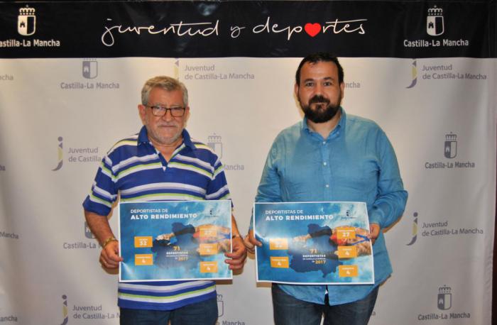 Un total de 71 deportistas de Castilla-La Mancha consiguen la calificación de Deportista de Alto Rendimiento durante la temporada 2017