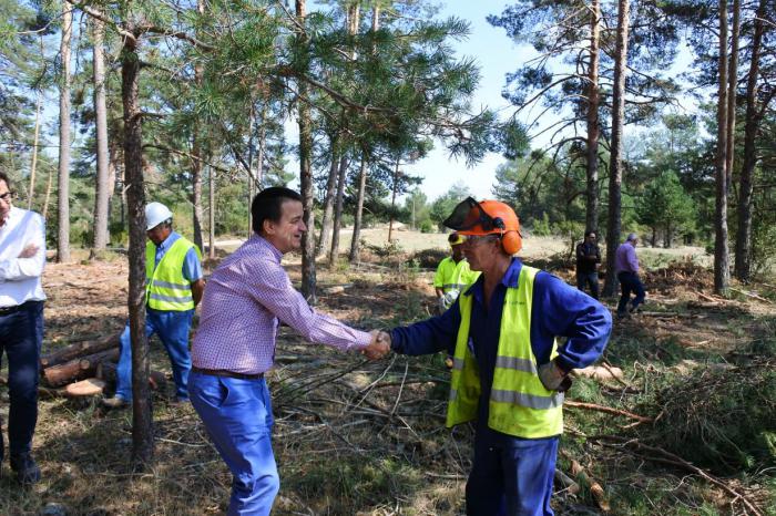 Se invierte medio millón de euros en las obras de emergencia en caminos de la provincia tras las nevadas de la primavera