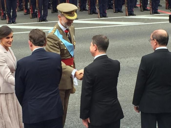 García-Page reafirma su apoyo a la figura del rey Felipe VI y a su “buen hacer” ante el desafío independentista