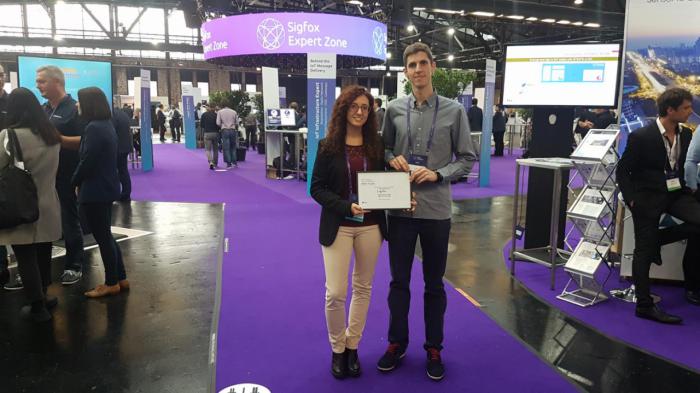 Dos jóvenes investigadores de la UCLM logran el primer premio del concurso ‘Sigfox University Challenge’, gracias al proyecto financiado por el Gobierno regional
