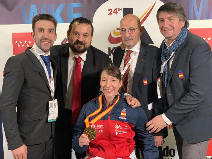 Castilla-La Mancha acompaña a Isabel Fernández en el logro del oro mundialista de parakárate
 