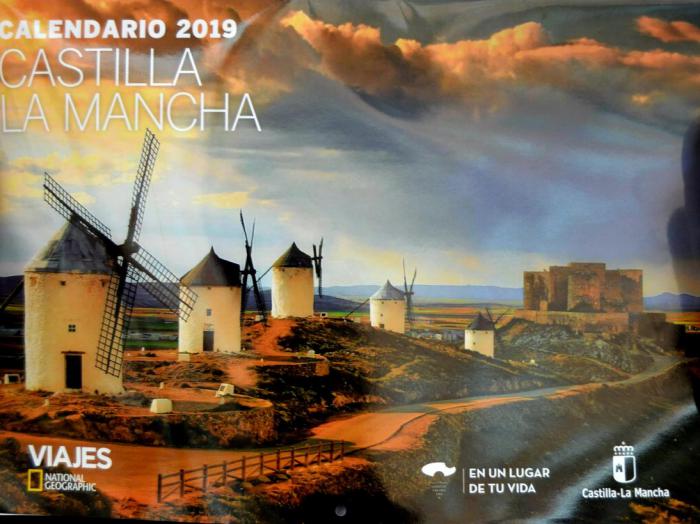 Los lugares más emblemáticos de Castilla-La Mancha protagonizan el calendario 2019 de la revista Viajes National Geographic