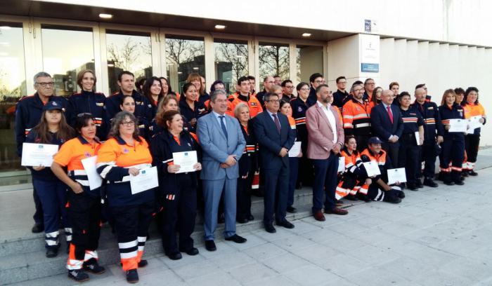 La Junta formará este año a cerca de 2.000 voluntarios de Protección Civil en un total de 68 cursos