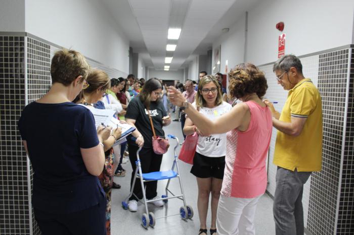 El 79,21 por ciento de los llamados a ocupar una de las 1.050 plazas al Cuerpo de Maestros han participado en la mañana de hoy en el proceso de oposición