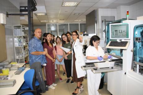 Un grupo de estudiantes de Medicina de China elige Castilla-La Mancha para ampliar sus conocimientos y conocer el sistema sanitario español