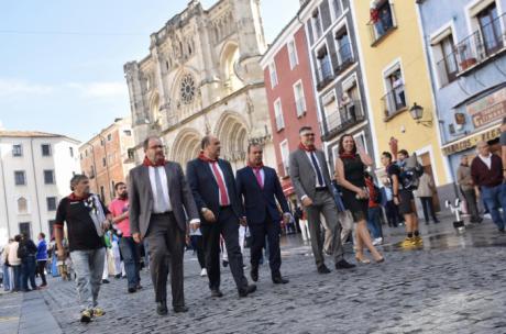 El vicepresidente de Castilla-La Mancha participa en la devolución del Pendón de Alfonso VIII