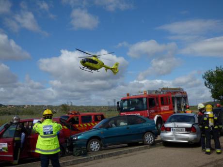 El Servicio de Emergencias 1-1-2 de Castilla-La Mancha coordinó la actuación en 152 accidentes de tráfico graves durante el pasado año